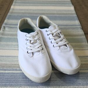 Seavees Classic White Canvas Sneakers